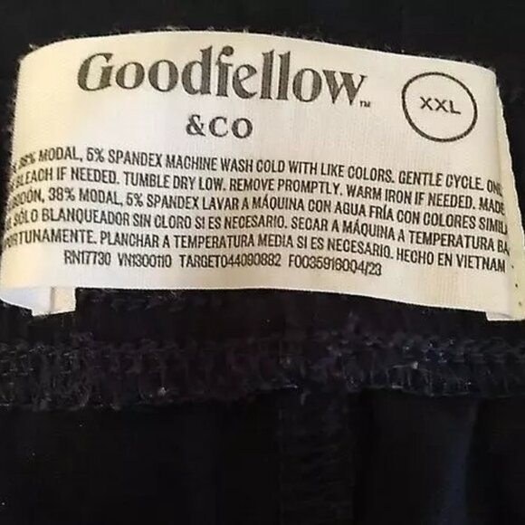 GOODFELLOW & CO MENS 37W X 29L BLACK HENNEPIN CHINO PANTS. Please read descrip. - Picture 8 of 8